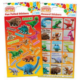 Sainsburys Paper Projects Dinosaur Roar Sparkly Foiled Foam Stickers 1 Sheet- Buy online at McGrocer
