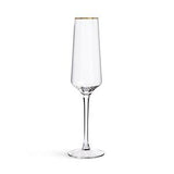 Sainsburys Habitat Gold Rim Prosecco Flute- Buy online at McGrocer