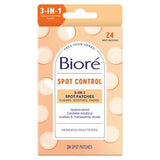 Biore Spot Control 3in1 Patches Acne Treatment 24 count