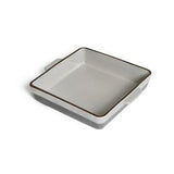 Habitat Speckle square ceramic roaster grey 27cm, UK version