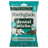 Sainsburys Forthglade Natural Grain Free Dental Sticks Dog Treats x5 170g- Buy online at McGrocer