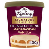 Sainsburys Mr Kipling Madagascan Vanilla Fill & Glaze Icing 400g- Buy online at McGrocer