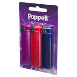 Poppell elektroniske lightere x 3-pakning