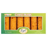 Sainsburys Regal Bakery Egg Free Cake Rusk Double Baked 18 Pieces Cake Bar- Buy online at McGrocer