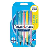 Sainsburys Paper Mate Flex Grip Ultra Pastel Highlighters 5pk- Buy online at McGrocer