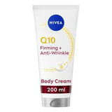 Sainsburys Nivea Q10 Firming Anti Wrinkle Neck Chest Cream Body Lotion 200ml- Buy online at McGrocer