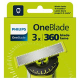 Sainsburys Philips OneBlade 360 Replacement Blades For Face x3- Buy online at McGrocer