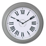 Sainsburys Habitat Stationary Wall Clock Grey 35cm- Buy online at McGrocer