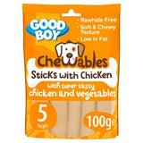 Good Boy Chewables Chicken Sticks Rawhide Free Dog Treats 100g