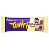 Sainsburys Cadbury Twirl White Dipped Chocolate Bar 43g- Buy online at McGrocer