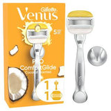Sainsburys Gillette Venus Comfortglade Women's Razor Coconut plus Olay- Buy online at McGrocer