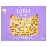 Sainsburys Lazy Day Foods Vanilla Sponge Cake Gluten Free Vegan 375g- Buy online at McGrocer