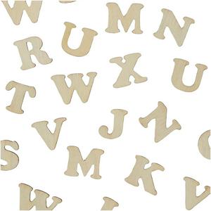 Sainsburys Wooden Letters Alphabet Pack 78pcs Kids Craft Kit- Buy online at McGrocer