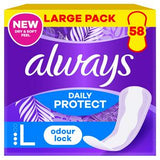 Sainsburys Always Dailies Extra Protect Panty Liners 58 Pack- Buy online at McGrocer