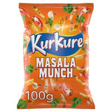 Sainsburys Kurkure Masala Munch Savoury Snack Share Pack 100g- Buy online at McGrocer