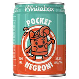 Sainsburys Whitebox Pocket Negroni Cocktail 100ml- Buy online at McGrocer