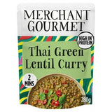 Sainsburys Merchant Gourmet Thai Green Lentil Curry Ready Meal 280g- Buy online at McGrocer