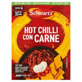 Sainsburys Schwartz Hot Chilli Con Carne Mix Extra Hot 41g- Buy online at McGrocer