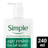 Simple Facial Cleanser Age Resist+ 240ml (British brand)