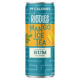 Sainsburys Riddles Mango Ice Tea Blended with Rum Canned Cocktail 250ml- Buy online at McGrocer
