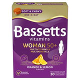 Sainsburys Bassetts Vitamins Woman 50+ Multivitamins Orange Lemon Pastilles x30- Buy online at McGrocer