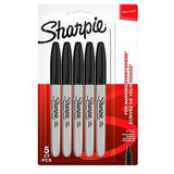 Sainsburys Sharpie Black Marker Pens Multipack 5pk- Buy online at McGrocer