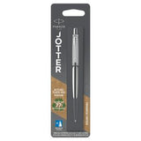 Sainsburys Parker Jotter Stainless Steel Ball Pen Blue Medium Tip- Buy online at McGrocer