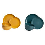 Sainsburys Habitat Matte 12 Piece Stoneware Dinner Set- Buy online at McGrocer