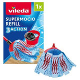 Vileda SuperMocio mop refill microfibre (British brand)