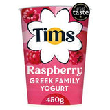 Tims Dairy Griechischer Himbeer-Bio-Joghurt mit lebenden Kulturen, 450 g