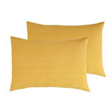 Sainsburys Habitat Cotton Rich Standard Pillowcase Pair Mustard L75 x W50cm- Buy online at McGrocer