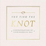 Sainsburys Sainsbury's You Tied the Knot Greeting Card 15.9cm Square- Buy online at McGrocer