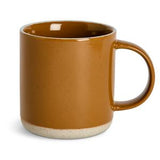 Sainsburys Habitat Gloss Raw Edge Mug Camel Stoneware 410ml- Buy online at McGrocer