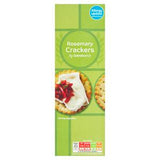 Sainsburys Sainsbury's Rosemary Crackers Savoury Crackers 185g- Buy online at McGrocer
