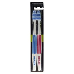 Listerine Reach Interdentaire Ferme Brosse à Dents Lot de 2