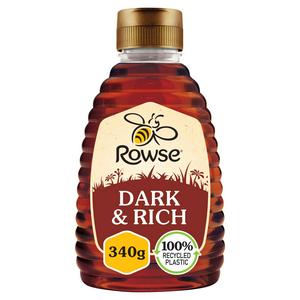 Rowse dark and rich honey 340g, imported from the UK