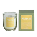 Sainsburys Habitat Rhubarb & Elderflower Scented Candle Glass Jar 120g- Buy online at McGrocer