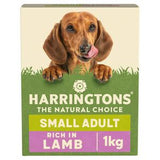 Sainsburys Harringtons Small Adult Complete Dog Food Lamb & Rice 1kg- Buy online at McGrocer
