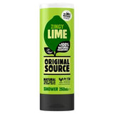 Sainsburys Original Source Zingy Lime Shower Gel 250ml- Buy online at McGrocer