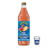 Sainsburys Robinsons Fruit Creations Lemon Raspberry Squash 1L- Buy online at McGrocer