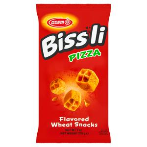 Osem pizza flavoured wheat snacks 200g, imported from the UK