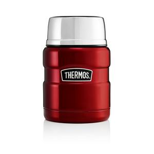 Sainsburys Thermos Stainless King Rød Matflaske 470ml - Kjøp online hos McGrocer