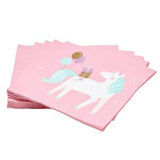 Sainsburys Sainsbury's Unicorn Paper Napkins 3-ply Party Napkins Pack of 20- Buy online at McGrocer