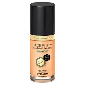 Sainsburys Max Factor All Day Flawless 70 Warm Sand Foundation 30ml- Buy online at McGrocer