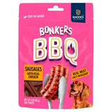 Sainsburys Bonkers BBQ Soft & Chewy Chicken Sausage Dog Treats 85g- Buy online at McGrocer