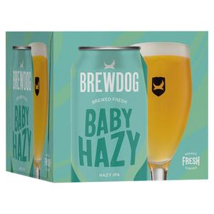 BrewDog Baby Hazy 4 x 330ml cans - British product