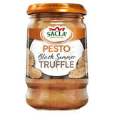 Sainsburys Sacla Black Summer Truffle Pesto 190g- Buy online at McGrocer