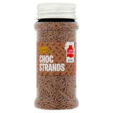 Cake Decor chocolate strands 65g packet - British product