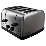 Russell Hobbs 4 Slice Toaster Stainless Steel Brushed, imported from the UK