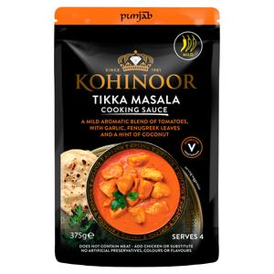 Kohinoor Tikka Masala Cooking Sauce Mild Aromatic Blend 375g